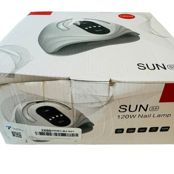 SUN S9 120W UV Nail Lamp With Timer & LCD Display - Picture 4 of 8
